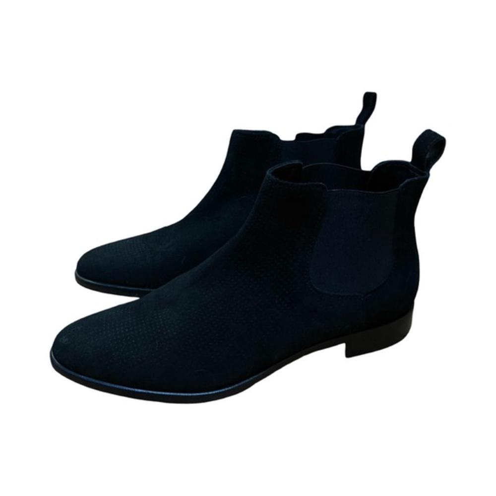 M. Gemi Black Ankle Boots Made in Italy